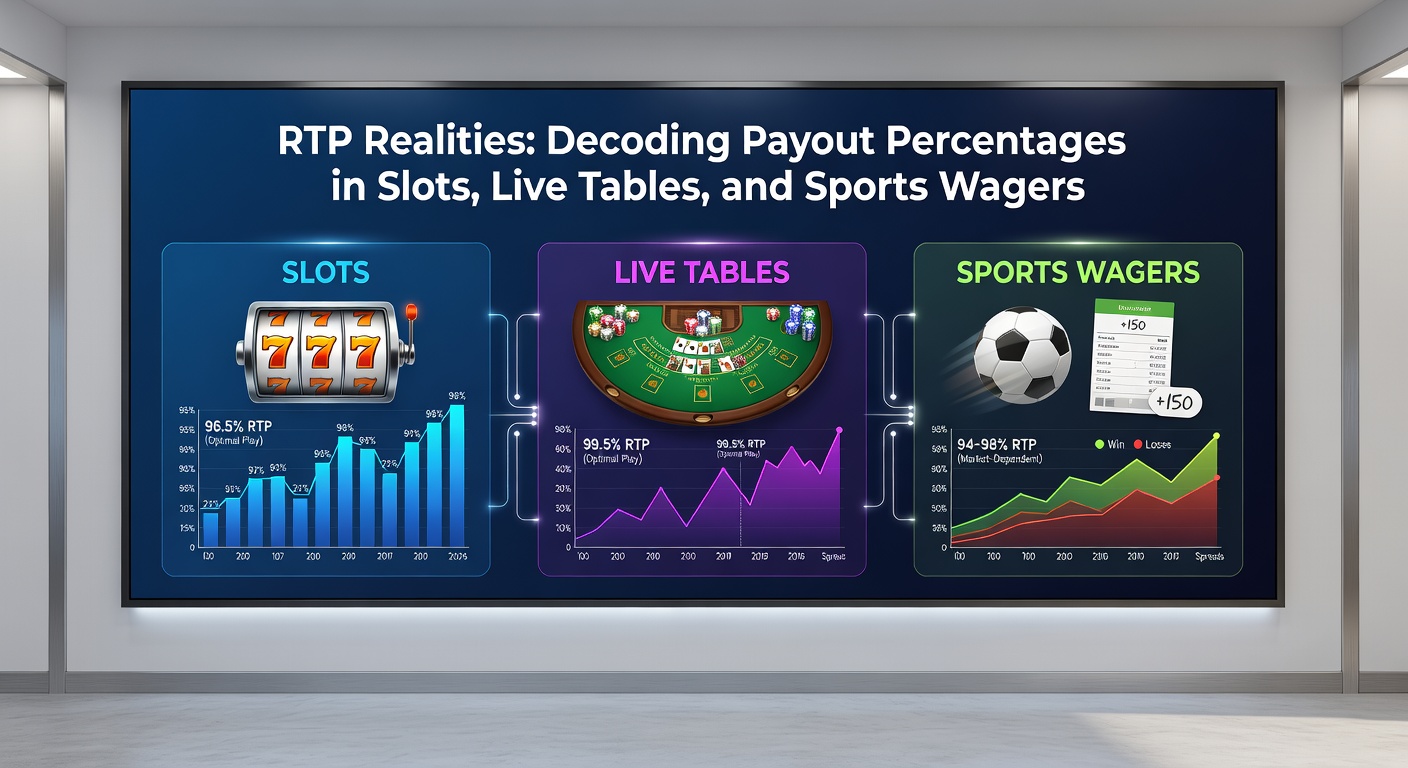 Detaillierte Tabelle mit RTP-Vergleichen für Live-Tische, Slots und Sportwetten-Quoten