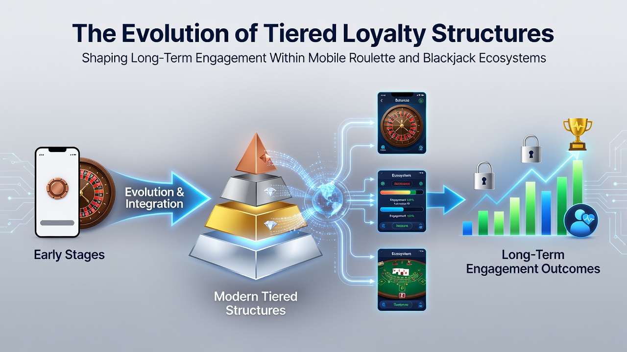 Entwicklung gestaffelter Loyalitätsstrukturen in mobilen Casino-Apps mit Fokus auf Roulette und Blackjack